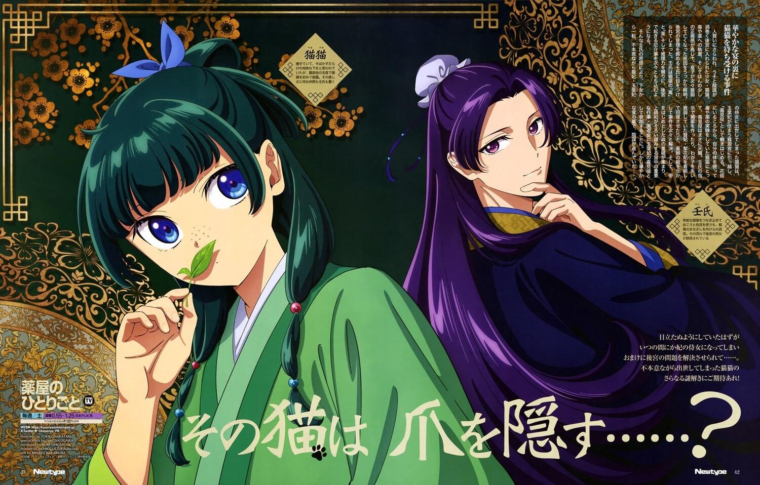 Картинка к тесту - Кто вы из аниме «Монолога фармацевта»?