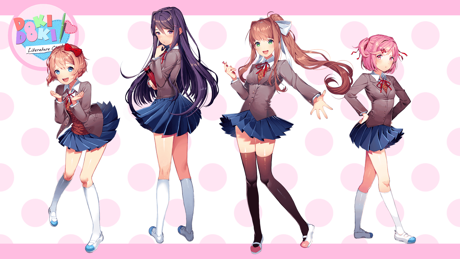 Картинка к тесту - Кто ты из Doki Doki Literature Club?