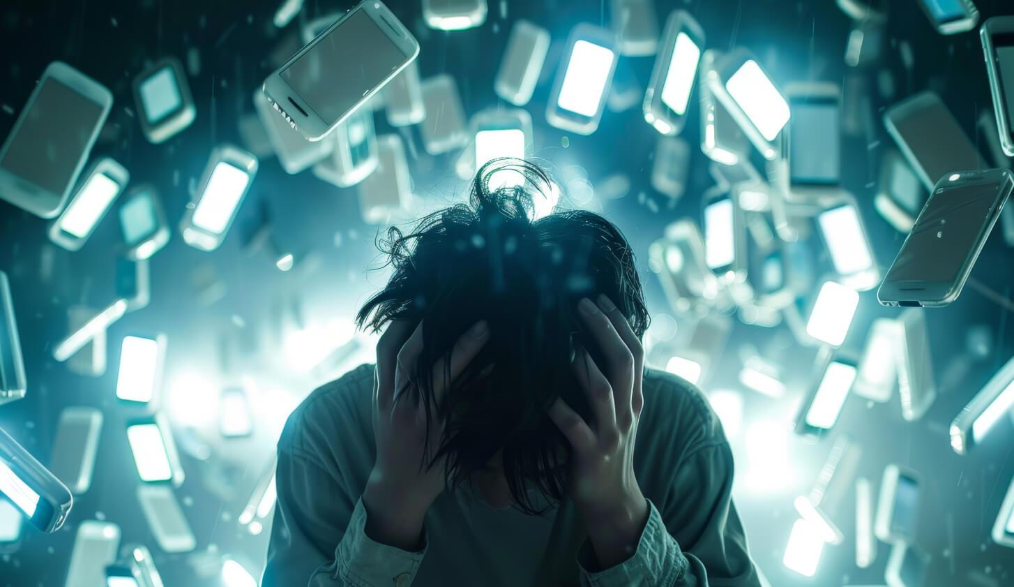 Картинка к тесту - Узнайте, зависимы ли вы от телефона: тест на цифровую зависимость